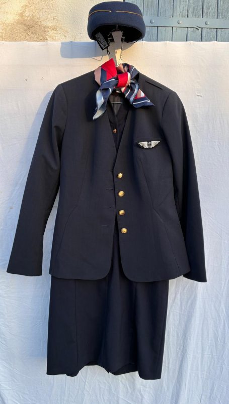 Tailleur robe marine